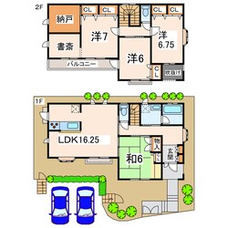 桜木４丁目戸建の物件間取画像